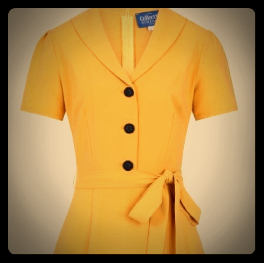 Collectif Vintage 40's style dress NWT!